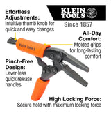 Klein Tools 38611 – Pinza de Bloqueo de Punta Larga 6" / 18,7 cm