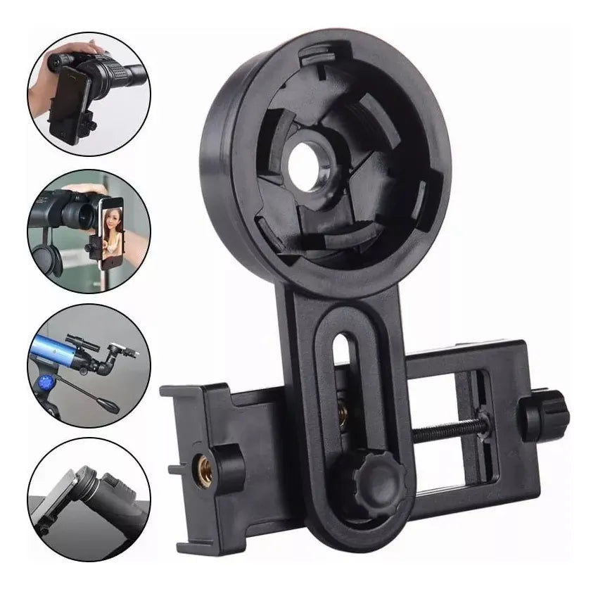 Soporte Celular Telescopio Adaptador Teléfono Monocular