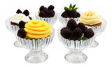 Pocillo Set 6 Pza Para Postre Helado 9x8cm 120ml