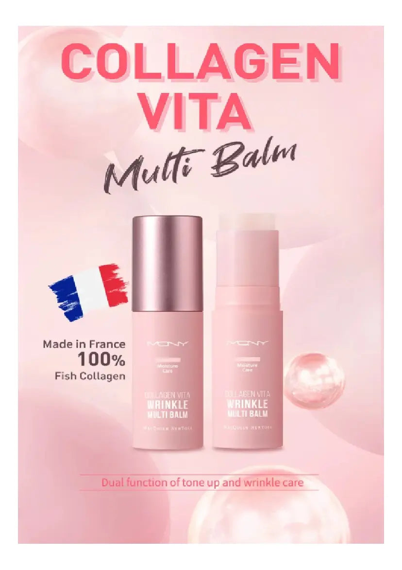 Bálsamo Facial MACQUEEN Collagen Vita Wrinkle Multi Balm 10 g | Hidratante y Reafirmante