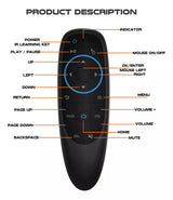 Air Mouse, Giroscopio Compatible Con Bluetooth,  Smart TV