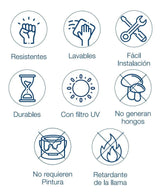 Celosía Ventilación 3'' Regulable Chicago Dvp