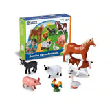 Learning Resources Jumbo Farm Animals, Juego De Juguetes