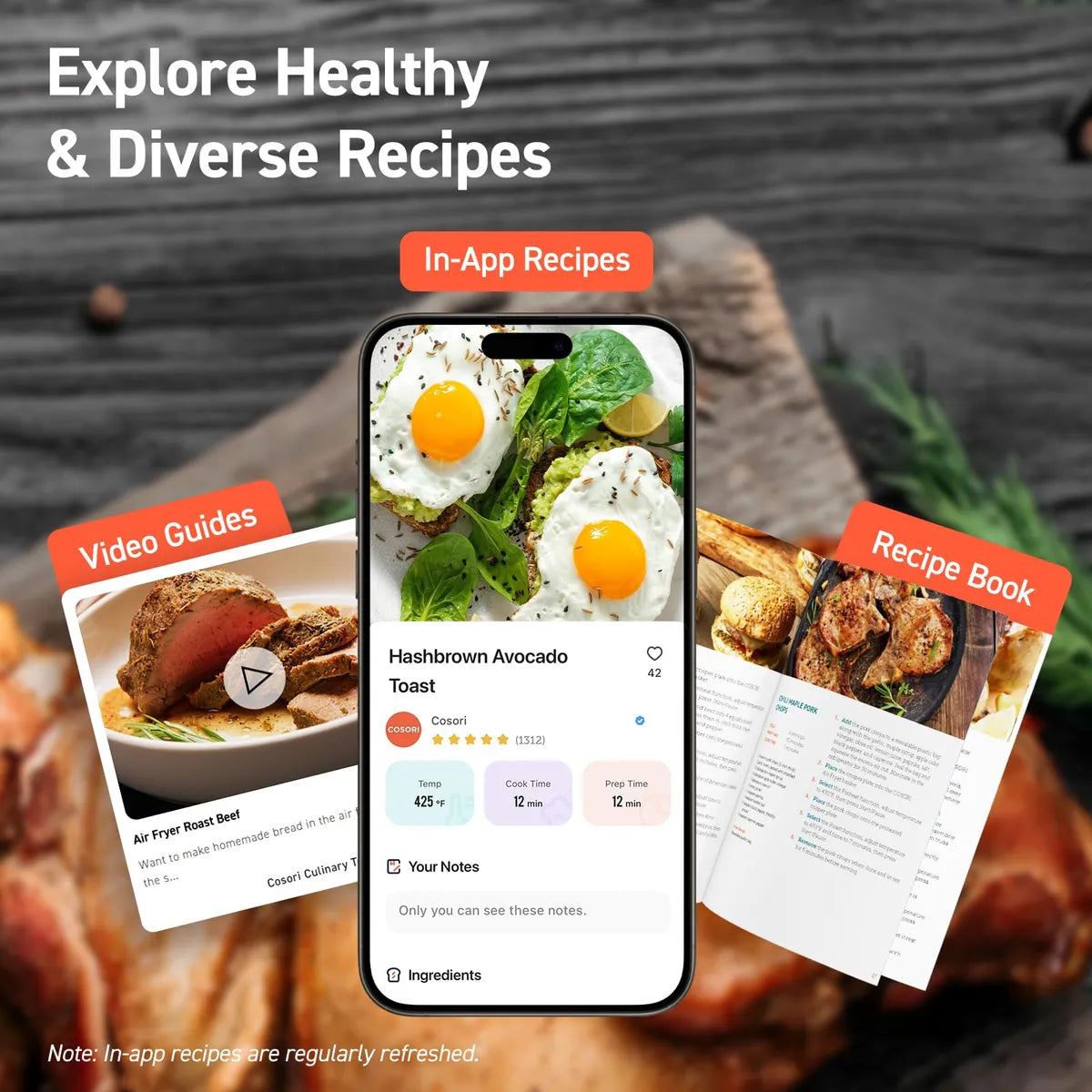 Air Fryer Cosori Turboblaze Compact De 6.0 Cuartos De Galón