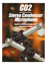 Micrófono Condensador Samson C02 | Pencil Condenser | Open Box |