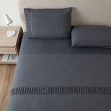 Sabanas Hotel Casatua + funda Almohada 2 Plazas Gris