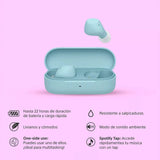 Audífonos Inalámbricos Bluetooth Wf-c510 Azul Sony