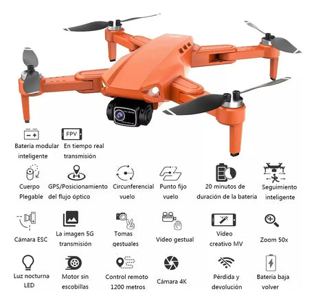 Mini Drone L900 Pro Con Dual Cámara 2.4ghz
