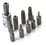Juego de Conectores Torx Bit de 34 Piezas con Enchufes