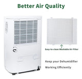 Uhome UDZ1-120P Deshumidificador 120 Pintas para 6000 ft² – 380W  | 120V