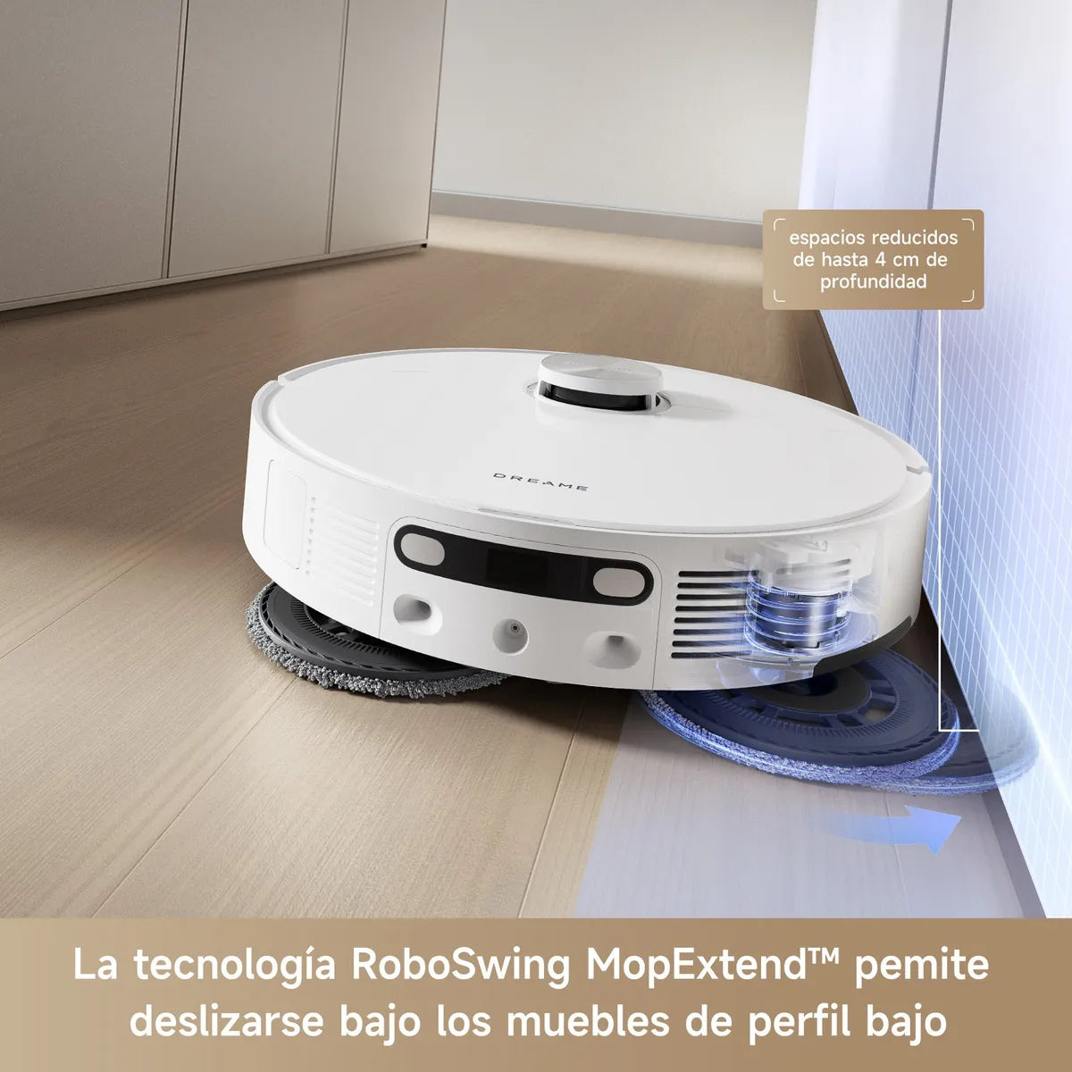 Aspiradora robot Dreame L10s Ultra Gen 2 blanca 110V