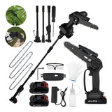 Minisierra Pértiga Ajustable 2 En 1 / 2,25 M + 2 Baterías