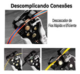 Alicate Pelacables Automático Multifunción – Cortacables y Crimpeadora