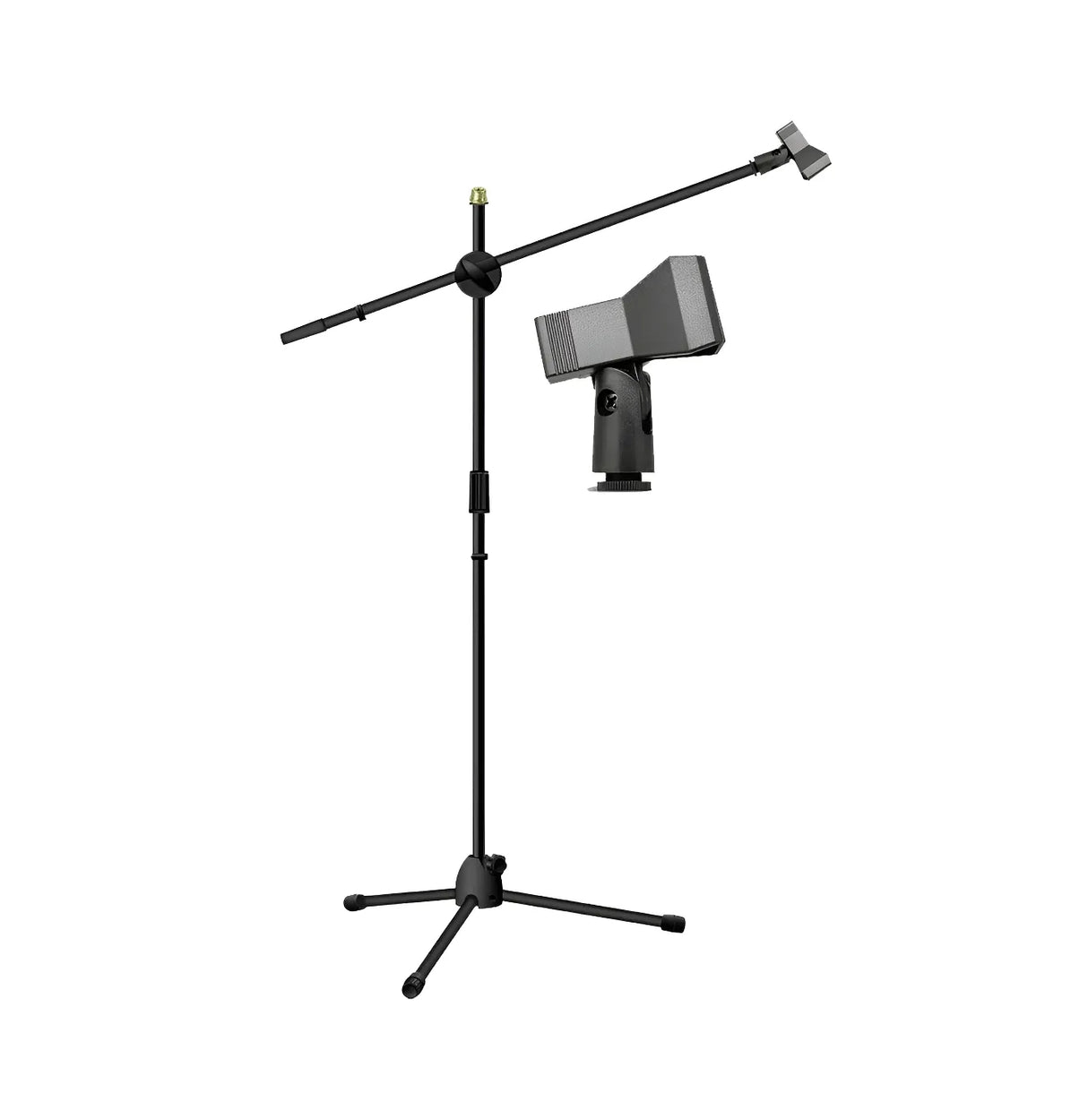 Soporte Pedestal De Micrófono Con Boom Metálico / Atril