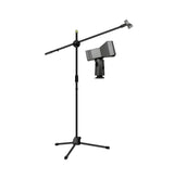 Soporte Pedestal De Micrófono Con Boom Metálico / Atril