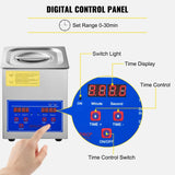 Limpiador Ultrasónico Digital VEVOR 2L 40 kHz – 120V