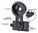 Soporte Celular Telescopio Adaptador Teléfono Monocular