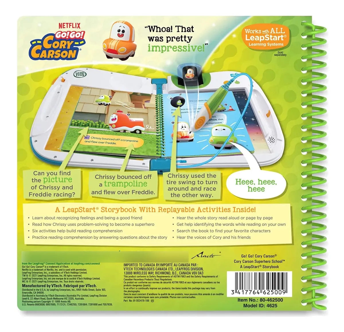 LeapFrog LeapStart Go! Go! Cory Carson – Cory Carson Superhero School (VERSION EN INGLES)