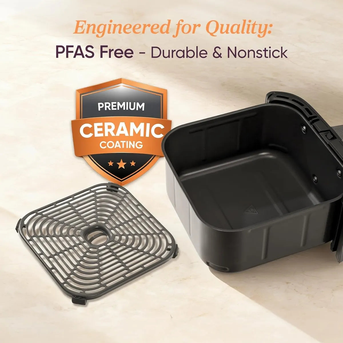 COSORI TurboBlaze CAF-DC601 Freidora de Aire 6 QT 9 en 1 120V