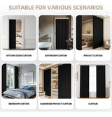 Cortina Magnética para Puerta Diseño Acordeón – Visillo