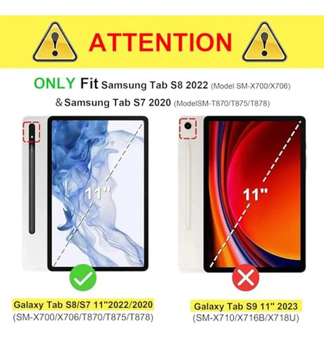 Funda Protectora para Samsung Galaxy Tab S7 / Tab S8 11" – 2020/2022