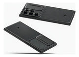 Funda Para Samsung S24 Ultra Spigen Optik Armor Híbrida Color Negro Liso