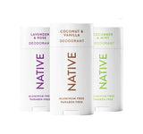 Pack 3 Desodorantes Native Classic Scents – Control de Olor 72 Horas