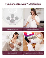 Extractor de leche portátil doble Momcozy S12 Pro de 24 mm