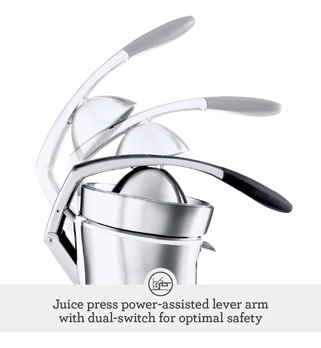Exprimidor de Cítricos Breville 800CPXL Citrus Press Pro – Acero Inoxidable  – 120 V