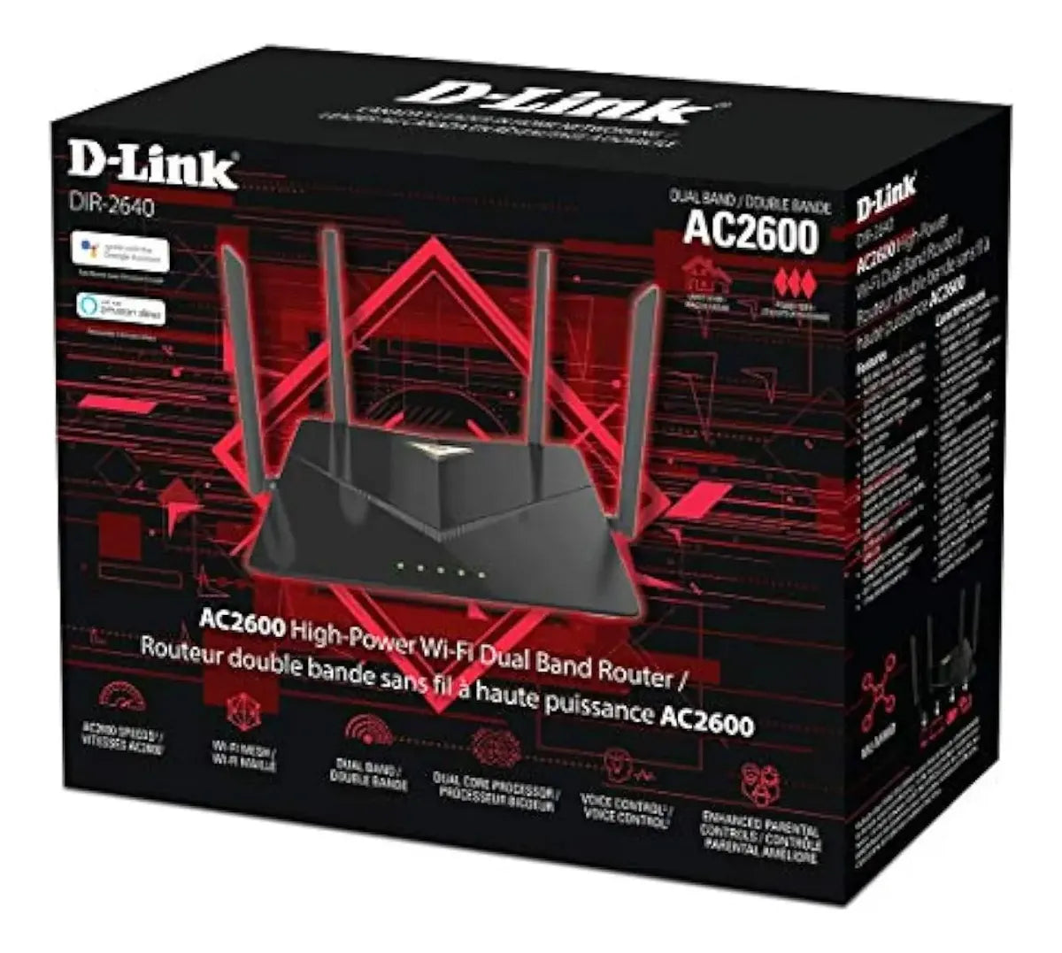 Router Wi-Fi D-Link AC2600 Smart Mesh DIR-2640 Gigabit MU-MIMO Open Box