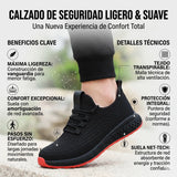 Zapatos de Seguridad Unisex Verano | Puntera de Acero | Antipinchazos | Transpirables