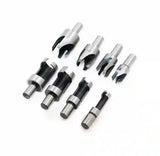 Set 8 Brocas Cortadoras de Tapón o Tarugo para Madera
