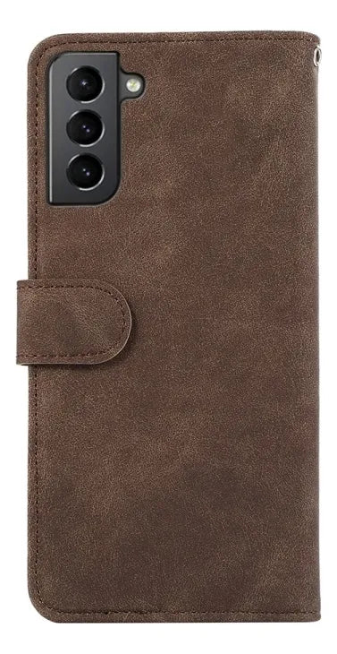 Estuche Carcasa Elegante Y De Negocios For Samsung Con Tarjetero