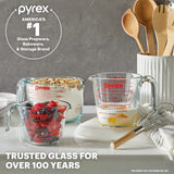 Taza Medidora Pyrex de Vidrio 4 Tazas / 950 ml – Apta para Microondas