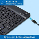 Carcasa Funda + Teclado Para iPad Air 5ma Gen 2022 iPad Air 4ta Gen 2020 Linkon 10.9" Black Air