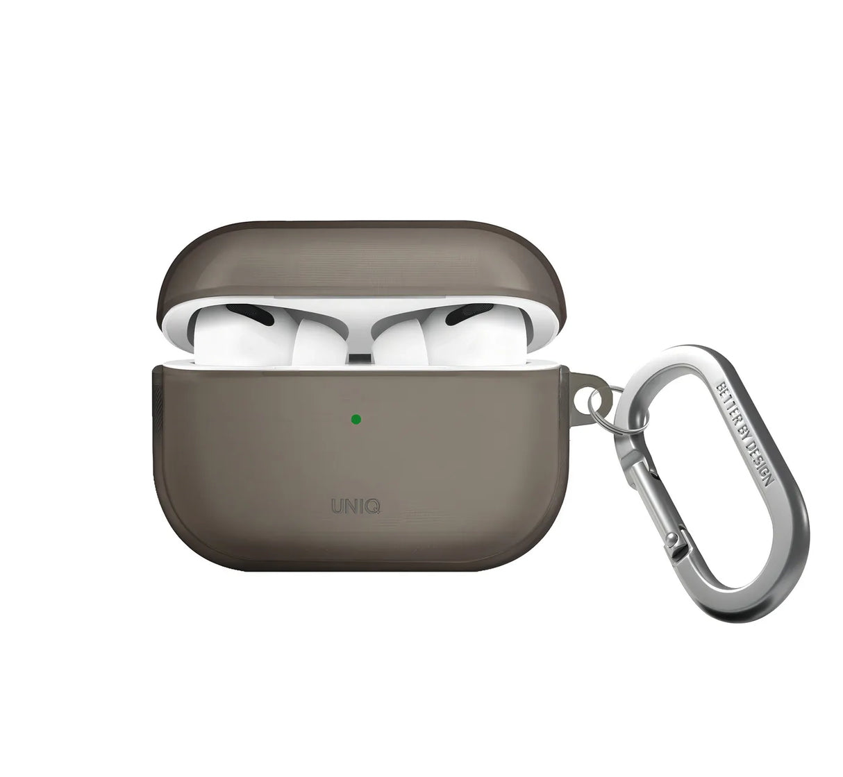 Funda AirPods Pro 2da Generación - Marca Uniq - Modelo Glase - Gris