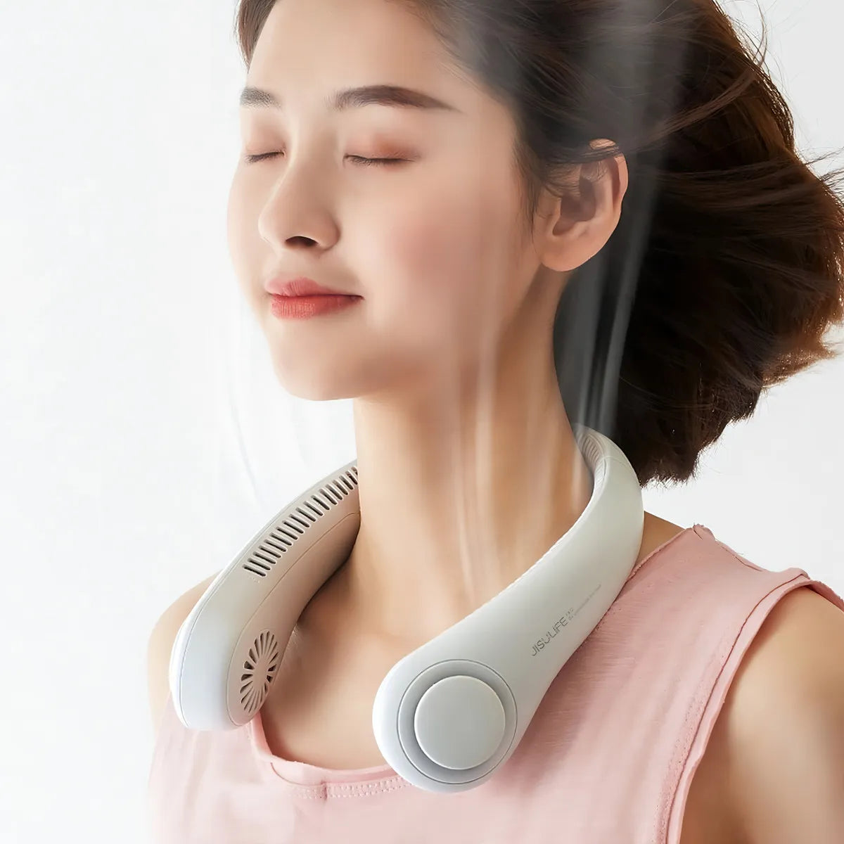 Ventilador Portátil Para Cuello Ajustable Ideal Verano