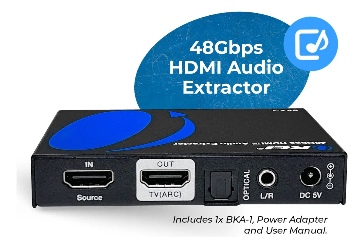 Extractor De Audio Orei 8k Hdmi Ultrahd 4k @ 120 Hz 48g Hdmi