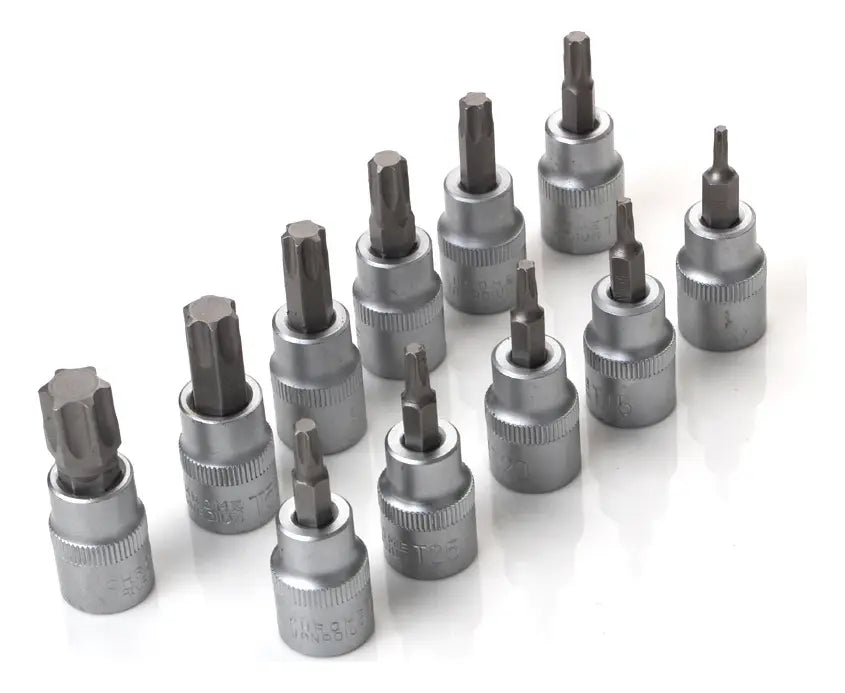 Juego de Conectores Torx Bit de 34 Piezas con Enchufes