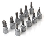Juego de Conectores Torx Bit de 34 Piezas con Enchufes