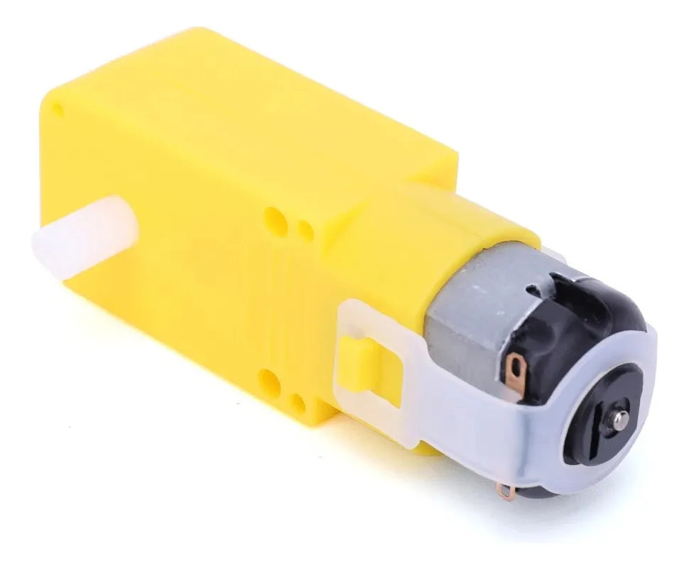 Motor 3v A 6v Caja Reductora 48:1 Doble Eje Motorreductor