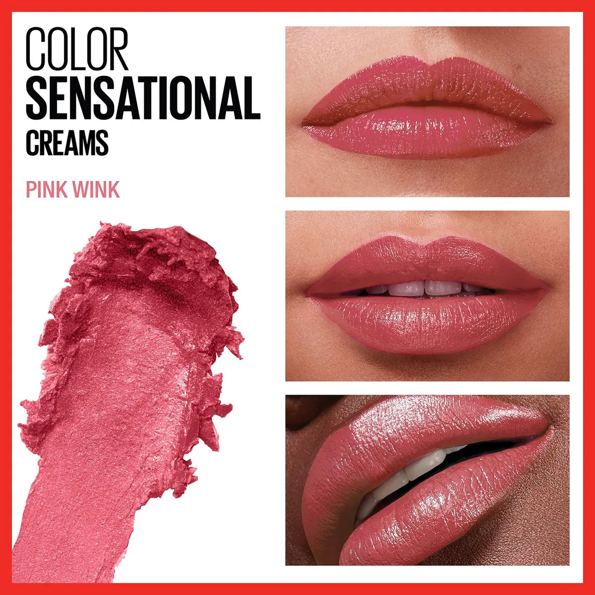 Labial Maybelline Color Sensational 105 Pink Wink 4 g