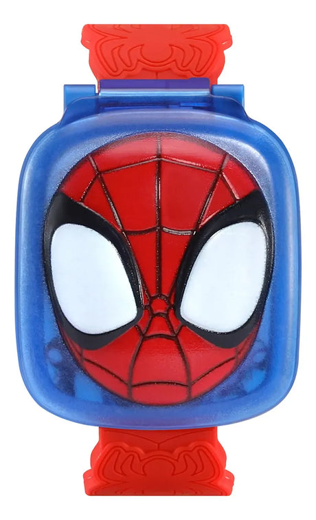 VTech Spidey y Sus Asombrosos Amigos – Reloj Educativo Spidey | Aprende la Hora Jugando (version en inglés)