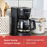 Cafetera Black+Decker DCM600B 5 Tazas | Jarra de Vidrio | 120V