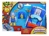 Figura de Acción Marvel Thor con Vehículo de Juguete – Avengers