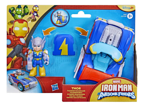 Figura de Acción Marvel Thor con Vehículo de Juguete – Avengers