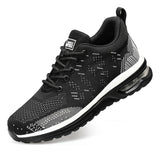 Zapatillas de Seguridad SREGTEE con Plataforma Air | Puntera de Acero | Antipinchazos | Unisex | Nuevos
