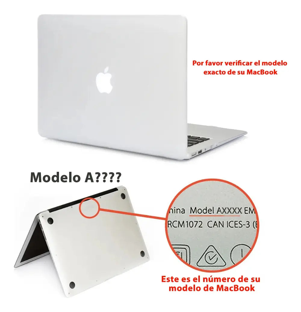 Carcasa Protectora para MacBook Pro 14,2” M1 M2 M3 M4 M5
