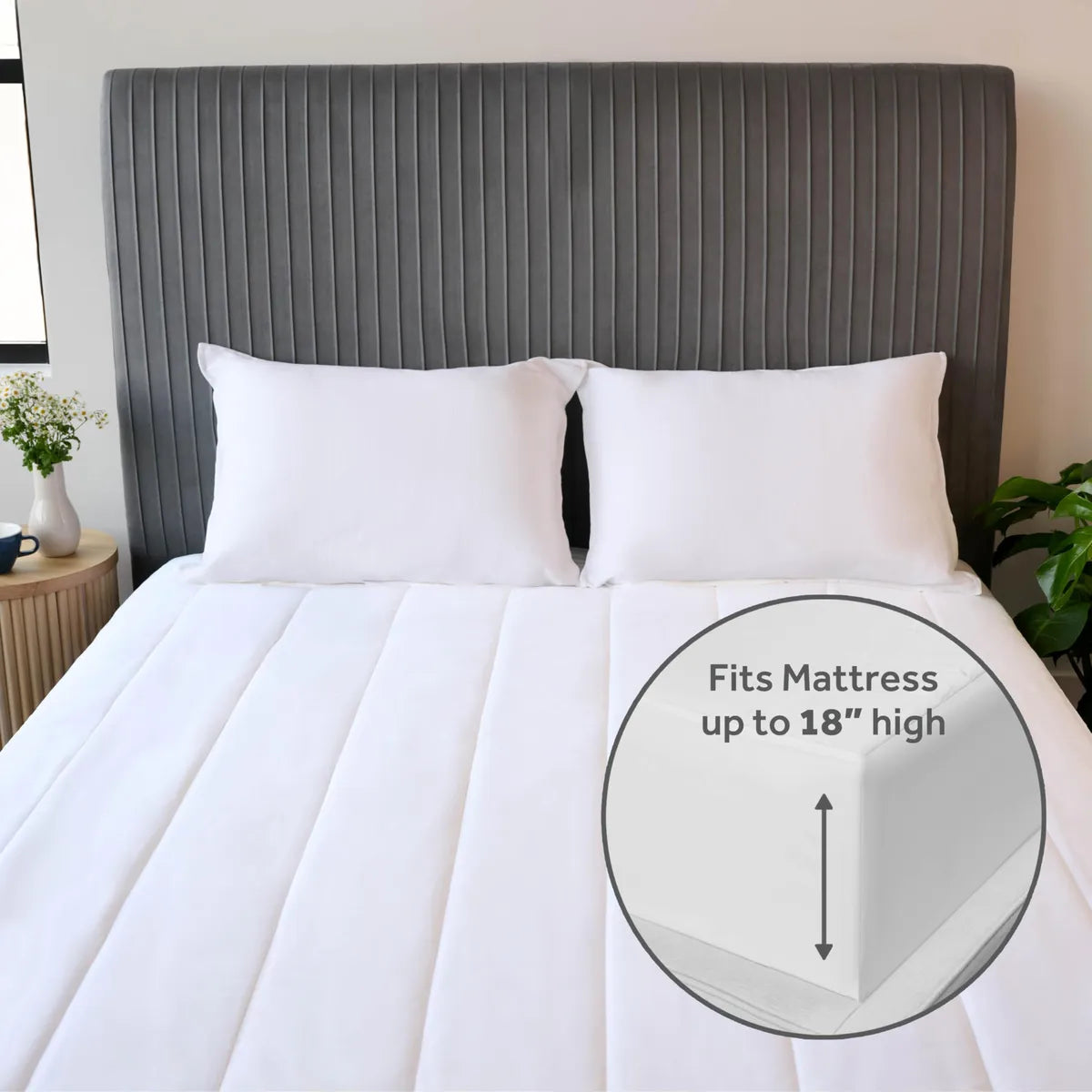 Colchón Sunbeam, manta eléctrica con conexión Wi-Fi, tamaño queen