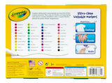 Marcadores De Líneas Finas Lavables Crayola Ultra Clean